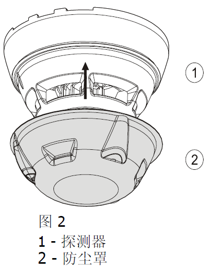 HI720-CN 點型感溫火災探測器(圖2)