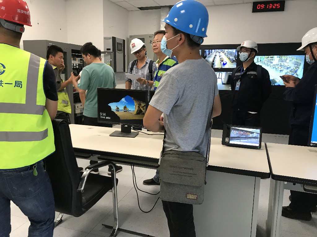 西安地鐵九號線啟動消防檢測(圖2)