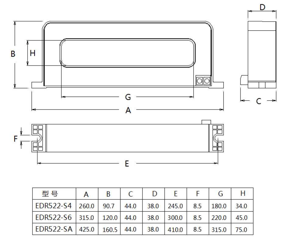 ECM521-G1 組合式電氣火災監控探測器(圖12)